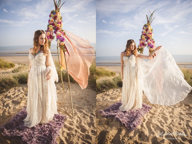 Festival Brides Beach Shoot by Heline Bekker